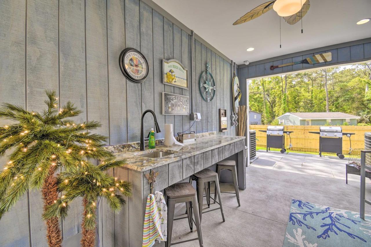 Ocean Isle Beach Home With Shared Lanai And Grill Buitenkant foto
