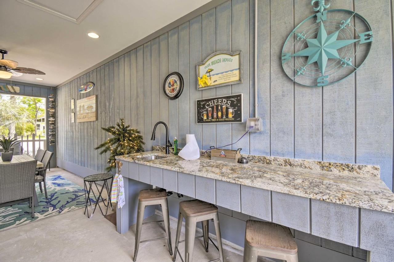 Ocean Isle Beach Home With Shared Lanai And Grill Buitenkant foto